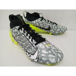 Nike Mens Vapor Edge Pro 360 2 Football Cleat FB8443-703 Volt Black Grey Sz 11.5